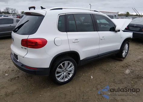 2014 Volkswagen Tiguan Se z USA, uszkodzony, nr VIN WVGAV3AX5EW613282